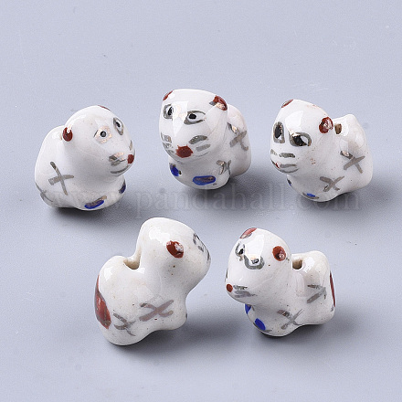 Handmade Porcelain Beads PORC-N004-80-1