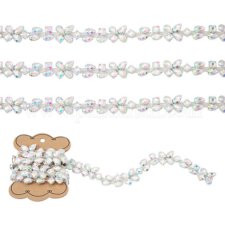 1 ярд железных цепочек со стразами FIND-PJ0001-42-1