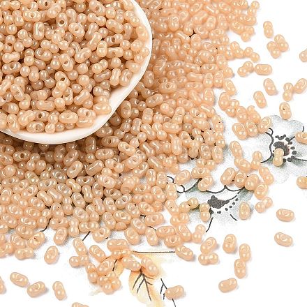 Выпечка краска стеклянные бусины SEED-L011-09A-15-1