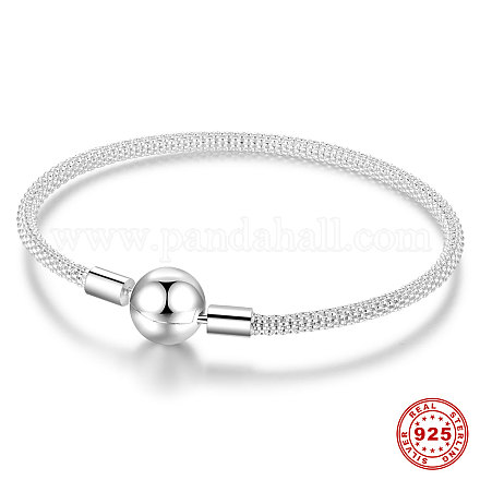925 bracelet en argent sterling de style européen fabrication de bijoux STER-T001-SA014-60-1