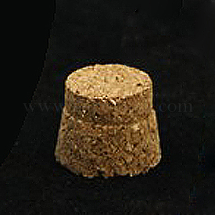 Bouchon de liège en bois AJEW-D031-01-A-1