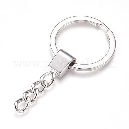 Porte-clés fendus en fer IFIN-WH0051-96P-1