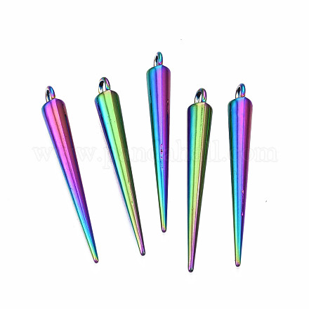 Colgantes de aleación de color arcoíris PALLOY-N163-112-NR-1