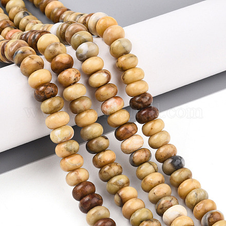 Природные желтые опал бусины пряди G-T140-74-1