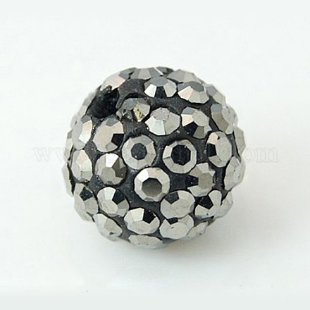 Grade rotonda a spianare discoteca palla perline X-RB-H258-10MM-566-1