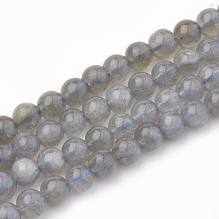 Chapelets de perles en labradorite naturelle  G-T064-70A-1