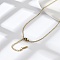 304 Stainless Steel Cable Chains Necklace for Men Women, Golden, Wide: 1.5mm, 15.75 inch(40cm)
