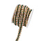 Iron Rhinestone Cup Chains, with Spool, Golden, Emerald, 9mm, about 9.84 Feet(3m)/Roll