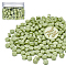 Sealing Wax Particles, for Retro Seal Stamp, Octagon, Yellow Green, 9mm, 300pcs