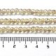 Chapelets de perles en verre craquelé peints à la bombe CCG-Q002-4mm-05-4