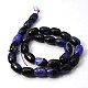 Natural Agate and Crystal Beads Strands G-G313-10x14mm-01-2