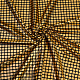 きらめくレーザー ホログラム ポリエステル スクエア スパンコール生地  クラフト装飾生地用  ゴールド  150x0.02cm AJEW-WH0248-275B-1