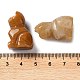 Figurine curative intagliate in giada topazio naturale G-B062-04D-3