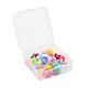 32 pièces 16 couleurs silicone mince oreille jauges chair tunnels bouchons FIND-YW0001-16C-8