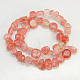 Cherry Quartz Glass Beads Strands G-D285-3-2