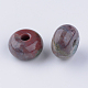 Perles d'agate indienne naturelle G-R396-01-2
