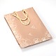 Sacs en papier carton rectangle fleur et papillon CARB-O001-B-01-1
