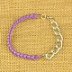 Braided Rope Bracelets BJEW-JB00860-01-1