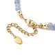 Armband und Halskette mit Sternenanhänger aus Messing SJEW-JS01268-4