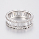 Brass Micro Pave Cubic Zirconia Finger Rings RJEW-H122-04P-17mm-1