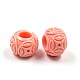 Rondelle Dyed Synthetical Coral Beads CORA-P001-10-2