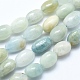 Chapelets de perles en aigue-marine naturelle G-E483-57-1