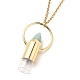 304 Stainless Steel Openable Perfume Bottle Pendant Necklaces NJEW-I239-05G-3
