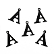 304 inoxydable breloques de l'alphabet en acier STAS-H122-A-EB-2