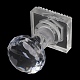 Tampons de savon en acrylique transparent avec poignée DIY-XCP0002-91G-4