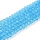 Стеклянные бусины EGLA-A044-T4mm-D08-1