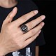 Men's Stainless Steel Finger Rings RJEW-BB29879-9-2