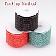 Eco-Friendly Braided Leather Cord WL-E015-3mm-12-3