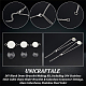 Unicraftale 18 ensemble de 3 tailles de bracelets DIY-UN0003-96-5