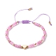 Ensemble de bracelet extensible de perles rondes au chalumeau mauvais œil fait à la main pour les femmes adolescentes BJEW-JB07001-8