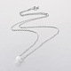 Simple Fashion 925 Sterling Silver Pendant Necklace JN172A-2