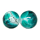 Chapelets de perles en verre drawbench peint X-DGLA-S106-8mm-AD28-1