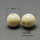 Perles rondes en résine X-RESI-S044-20mm-02-1