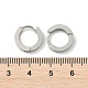 Серьги-кольца Huggie Hoop из нержавеющей стали 202 X-EJEW-O087-09A-P-3