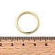 Кольца латуни пальца RJEW-P166-07C-G-5