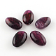 Abalorios de acrílico oval de piedras preciosas de imitación OACR-R033A-04-1