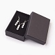 Brass Cubic Zirconia Necklaces & Earrings Jewelry Sets SJEW-JS00985-2