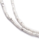 Chapelets de perles en howlite naturelle G-H255-03-3
