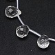 Natural Quartz Crystal Beads Strands G-N0007-20B-1