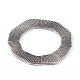 Tibetan Style Alloy Linking Rings PALLOY-ZN13094-AS-RS-2