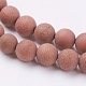 Chapelets de perles en goldstone synthétique G-J372-03-6mm-3