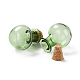 Runde glaskorkflaschenverzierung GLAA-D002-03B-2