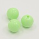 Opaque Round Bubblegum Chunky Acrylic Beads X-MACR-F060-20mm-07-1