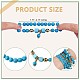 11pcs ensemble de bracelets extensibles de perles de rocaille boho JB738A-3