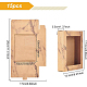 Cajas de regalo de papel de patrón de textura de mármol CON-BC0006-24A-2