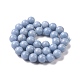 Chapelets de perles en angélite naturelle G-G840-03-12mm-6